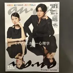 an.an 2024年 カラー心理学　目黒蓮