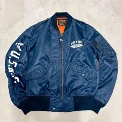 AVIREX フライトジャケット L-2A ブラックエース VF41 トップガン