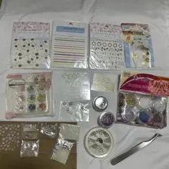 【まとめ売り】ネイルシール パーツ セット