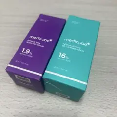 新品未使用　メディキューブ　美容液2本セット！レチノール　アゼライン酸