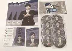 ︎︎⟡ヒロアカ 静鉄 静岡鉄道 飯田天哉 缶バッジ ポスカ 名刺 キーホルダー