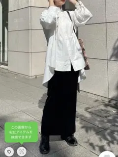 emmi エミ Iラインベロアスカート ブラック 0サイズのサムネイル