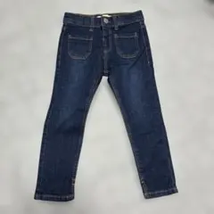 未使用　ZARA デニムパンツ 4歳用 ダークブルー　104㎝