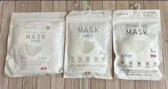 【*！様 新品 UNIQLO エアリズム マスク ちいさめM ホワイト 3セット