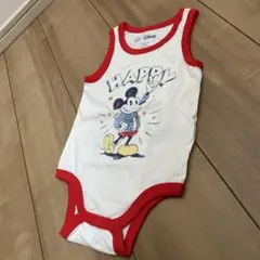 新品未使用　baby GAP ミッキーマウスロンパース 6-12ヶ月