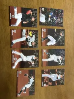 プロ野球チップス サムライジャパン カード 8枚セット