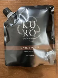 VALANROSE KURO Cream shampooダークブラウン400g - メルカリ