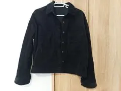 GU ジーユー コーデュロイ ジャケット アウター 黒