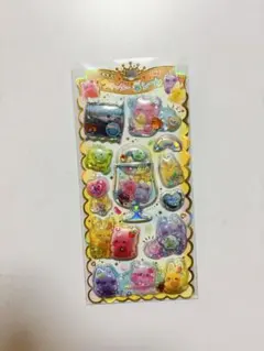 キラキラ　ウォーターinシール　はぐみーず　ウォーターシール　水シール　うさぎ