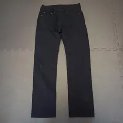 28 GU ブラックデニムパンツ パンツ