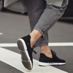 Reebok デイリーフィット DMX AP スリッポン　コアブラック　23.0