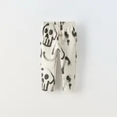 zara baby ハロウィン　スカル　レギンス　2-3歳　98 ザラベビー