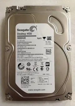 中古 美品 SEAGATE 3TB SATA 内蔵HDD