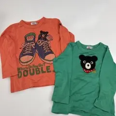 DOUBLE.B 2枚セット 100cm