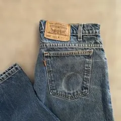 LEVI'S 550 バギージーンズW33L34 メキシコ製オレンジRタブ