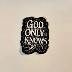 GOD ONLY KNOWS ステッカー 岩田剛典