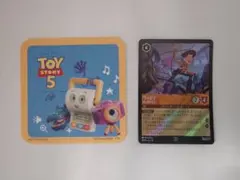 トイ・ストーリー カフェ コースター＆ウッディ カード