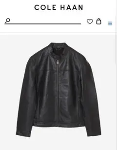 HAY超美品！！コールハーンラム　ジャケット　ブラック　ショート丈 2025年最新】Cole Haan メンズ レザージャケット・ライダースの人気