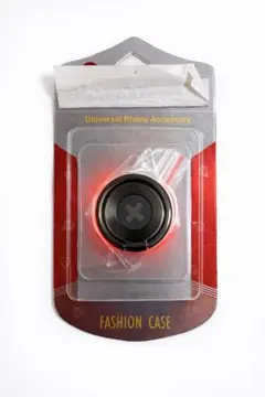 スマホリング ホールドリング 新品未使用 各機種対応 シンプル ブラック