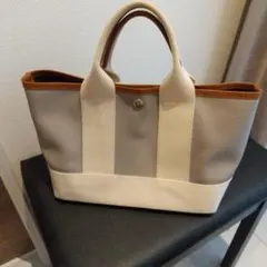 TOPKAPI トートバッグ グレー/アイボリーのサムネイル