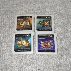 ★任天堂 ニンテンドー3DS モンスターハンター 4個セット