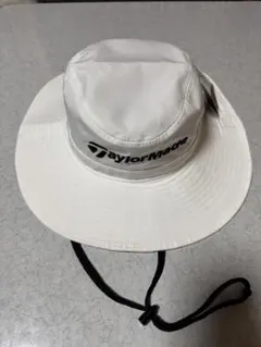 未使用　TaylorMade ゴルフハット ホワイト
