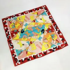 BALENCIAGA バレンシアガ 大判 ハンカチ 52㎝ レトロ