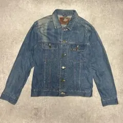 雰囲気抜群 70s BLUE WAY 国産 101J型デニムジャケット 革パッチのサムネイル