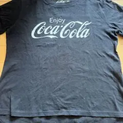 GU Coca-Cola コラボ Tシャツ ブラックのサムネイル