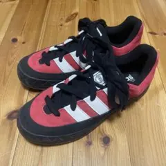 22年製　adidas adimatic US12 30cm レッド/ブラック