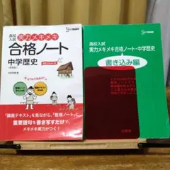 実力メキメキ合格ノート 中学歴史