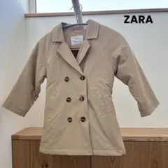 ZARA、ZARAKIDS、キッズ、トレンチコート、アウター、ベージュ、110