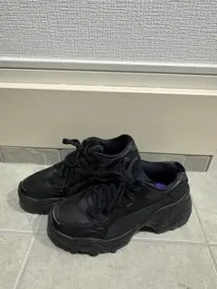 PUMA×SLYコラボスニーカー23cm PULSAR WEDGE厚底限定モデル