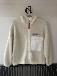 MILKFED. フリースジャケット アイボリー