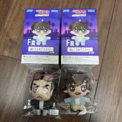 セガラッキーくじ 名探偵コナン F賞 ぬいぐるみマスコット 毛利蘭 横溝重悟