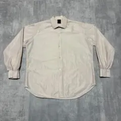 60s Permatic ユーロ　ヴィンテージ　長袖　サテン　シャツ