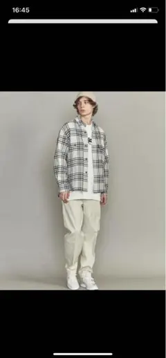 beauty&youth 別注　dickies チノ