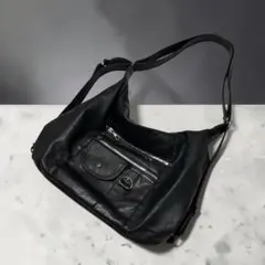 00s archive gimmick leather grunge bag - メルカリ