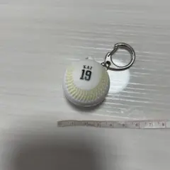 元ソフトバンクホークス　甲斐拓也　ボール型シークレットキーホルダー