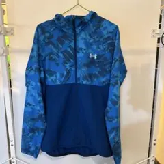 Under Armour 青　迷彩ジャケット M