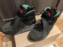 Air Jordan 8 ブラック / グリーン / レッド US10