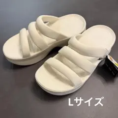 ワークマンLA SUNCHER EVAクッションサンダル ホワイト Lのサムネイル