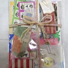 コラージュ素材 紙モノ おすそわけセット - メルカリ