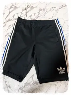☘️P1☘adidas originals ブラック トレフォイル ハーフパンツ