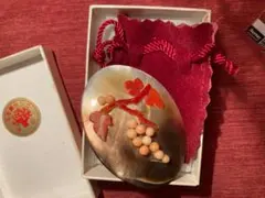 ヴィンテージブローチ　本珊瑚　サンゴ沖縄　七宝焼　天然石