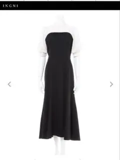 INGNI 2WAYリボンシアードッキングワンピース