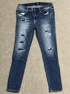 AZUL ダメージデニム　アズールバイマウジー ヴィンテージリペアスキニー