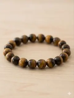 【金運・勝負】イエロータイガーアイ8mm 天然石ブレスレット 財運 仕事運 守護