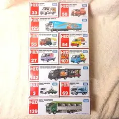 トミカ ロングトミカ まとめ売り 33台 ミニカー ロングトミカ(ロングタイプ)大集合！大迫力の作りの良いミニカー