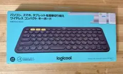 Logicool ワイヤレス コンパクト キーボード K380B ①